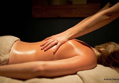 Massage relaxant californien